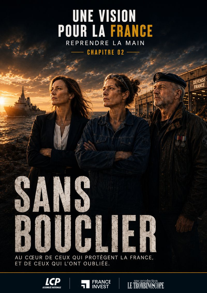 Affiche provisoire · Sans Bouclier (en tournage)