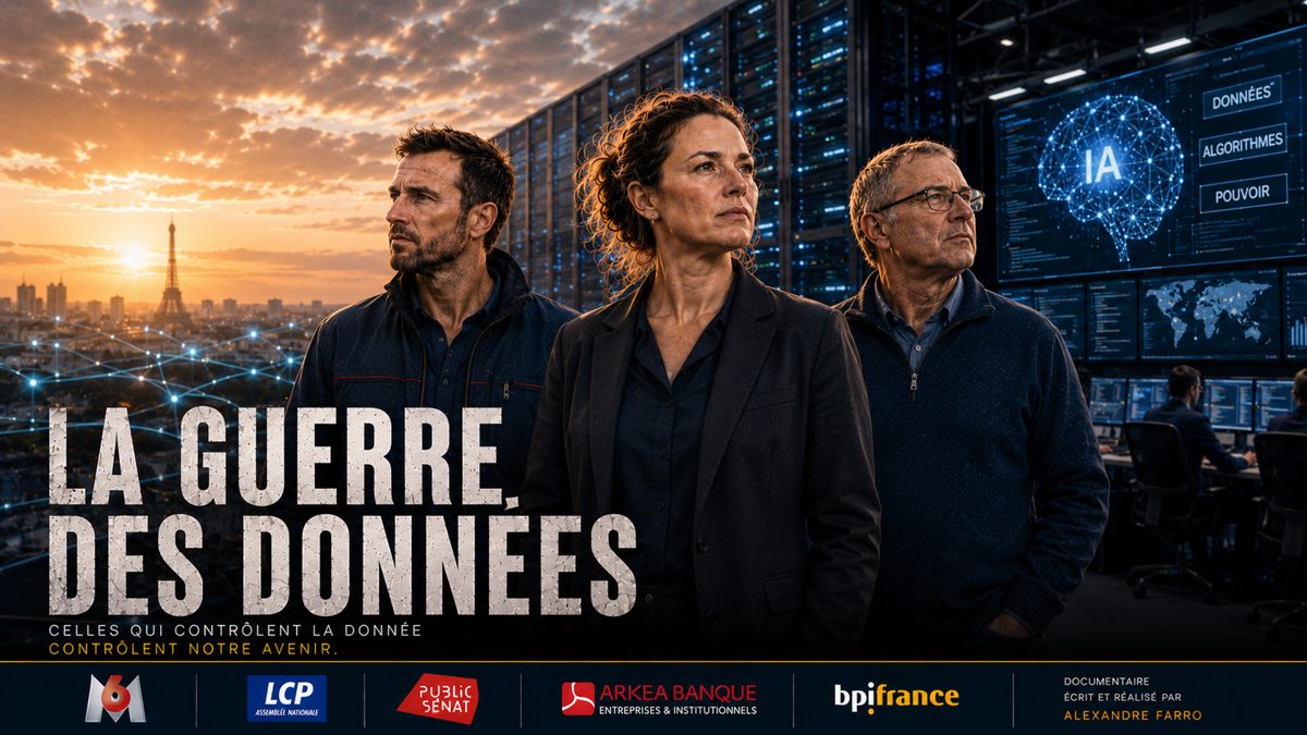 Affiche — La Guerre des données