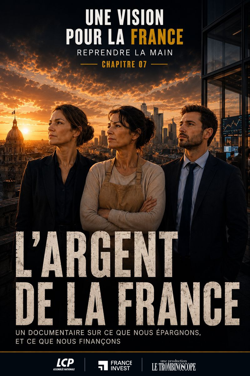 Affiche provisoire · L'Argent de la France (film en écriture)