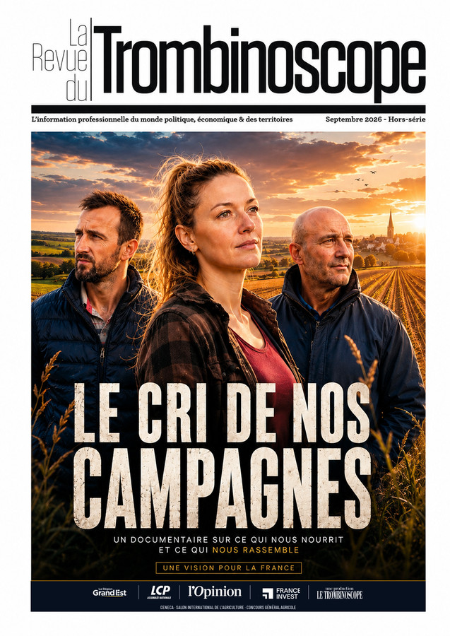 Couverture du hors-série de la Revue du Trombinoscope · Le Cri de nos campagnes · septembre 2026