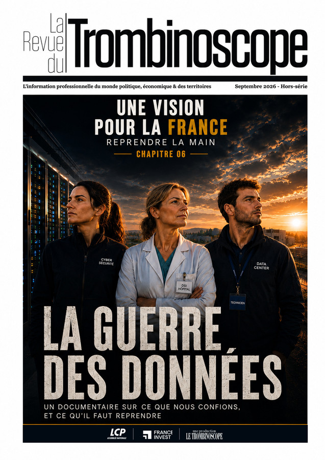 Couverture du hors-série n°6 · La Guerre des données